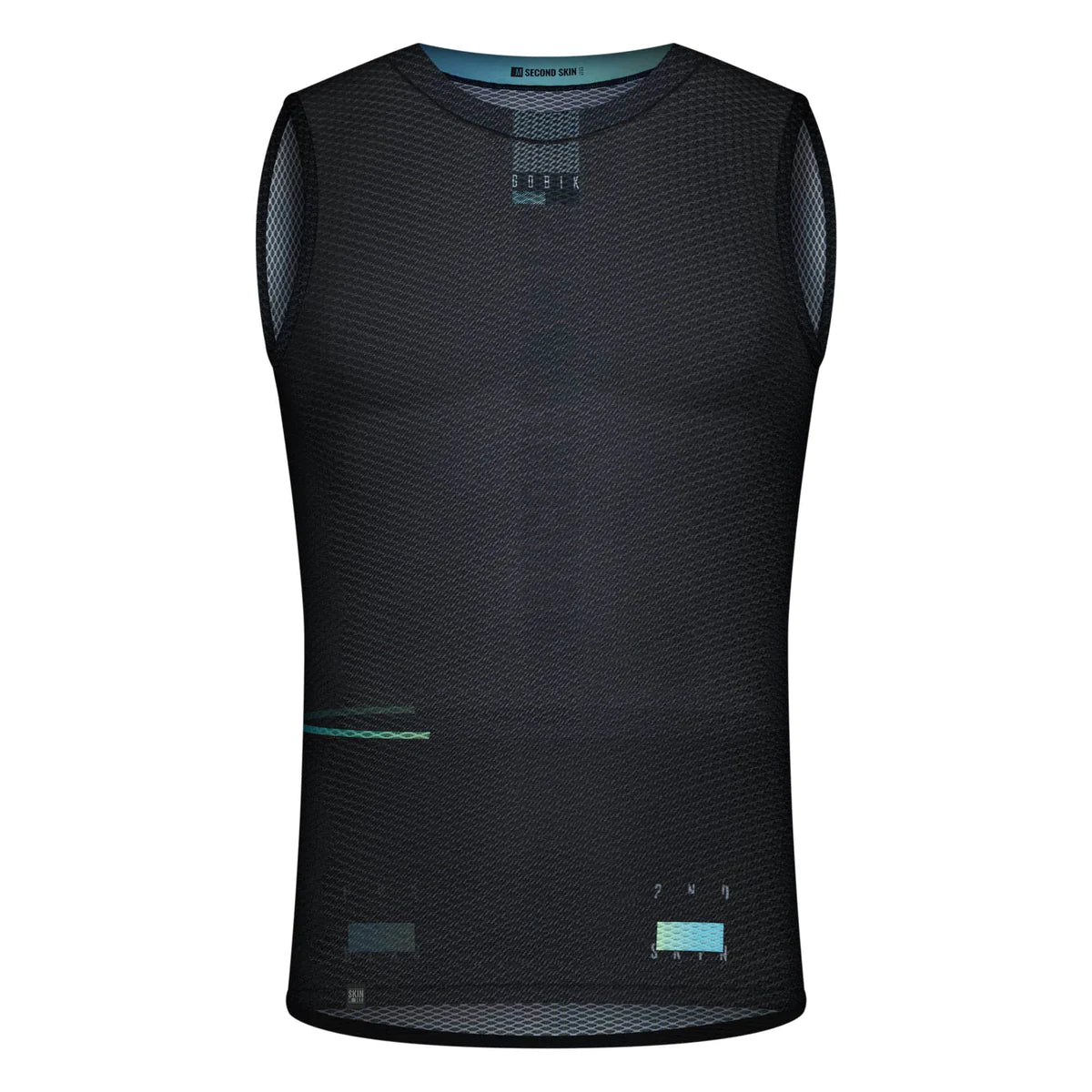 GOBIK BASE LAYER SECOND SKIN MEN BLACK LEAD