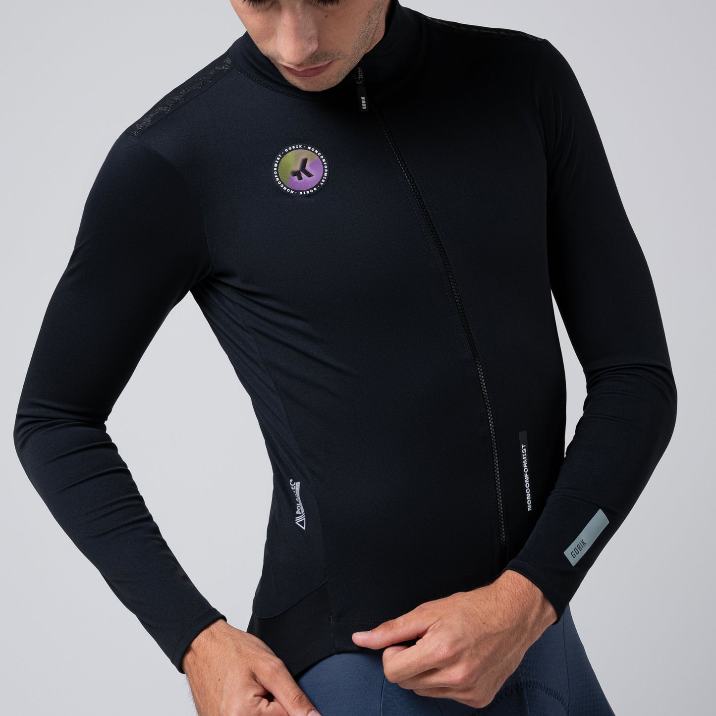 GOBIK JACKET LONG SLEEVE ENVY 2.0 MEN JET BLACK