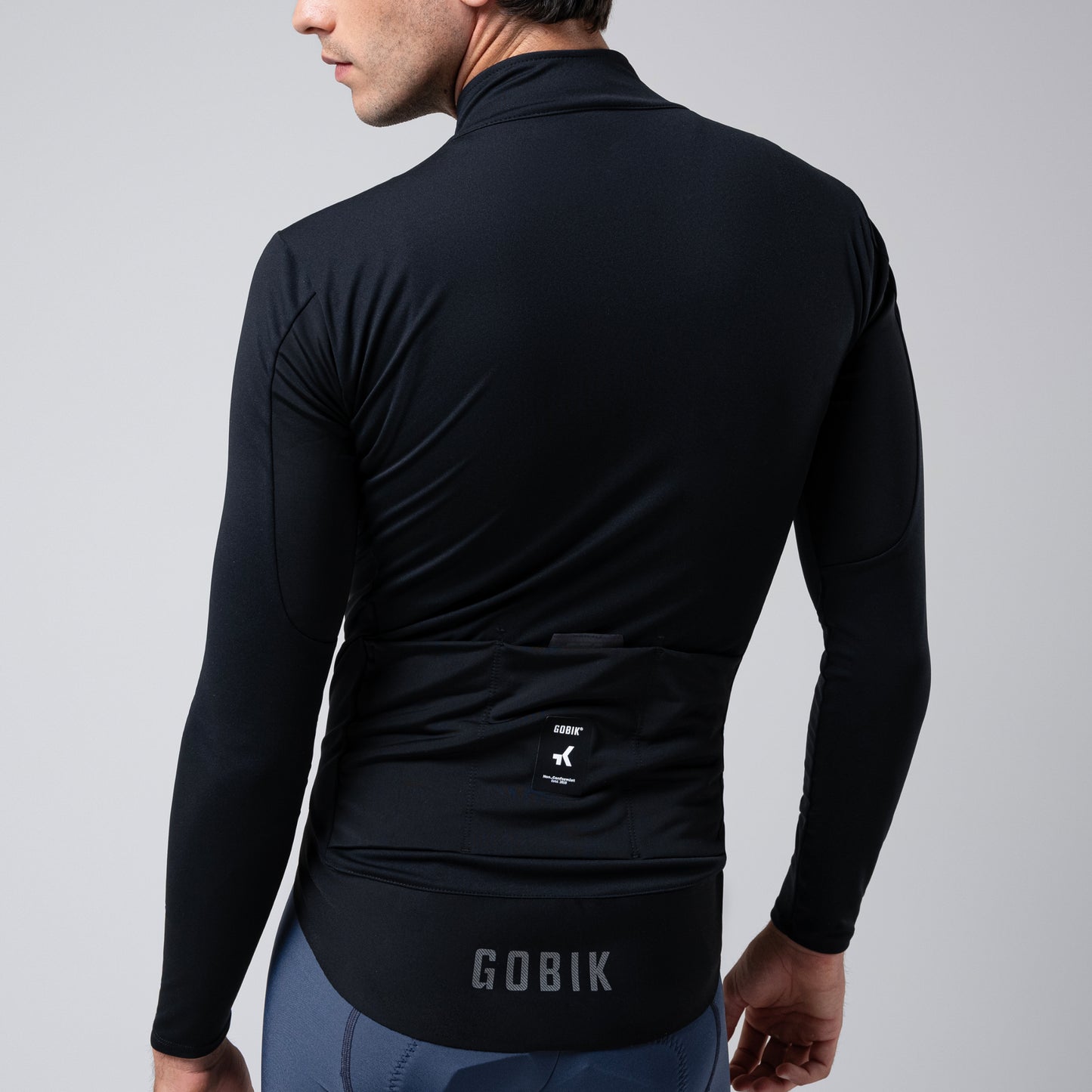 GOBIK JACKET LONG SLEEVE ENVY 2.0 MEN JET BLACK