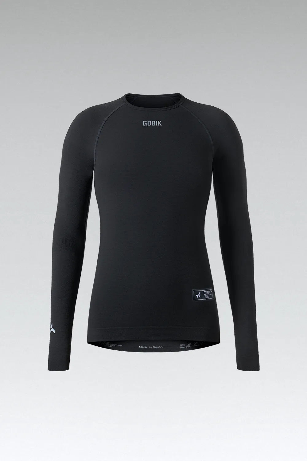 GOBIK BASE LAYER LONG SLEEVE WINTER MERINO WOMEN COAL