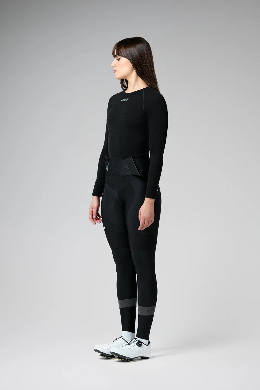 GOBIK BASE LAYER LONG SLEEVE WINTER MERINO WOMEN COAL