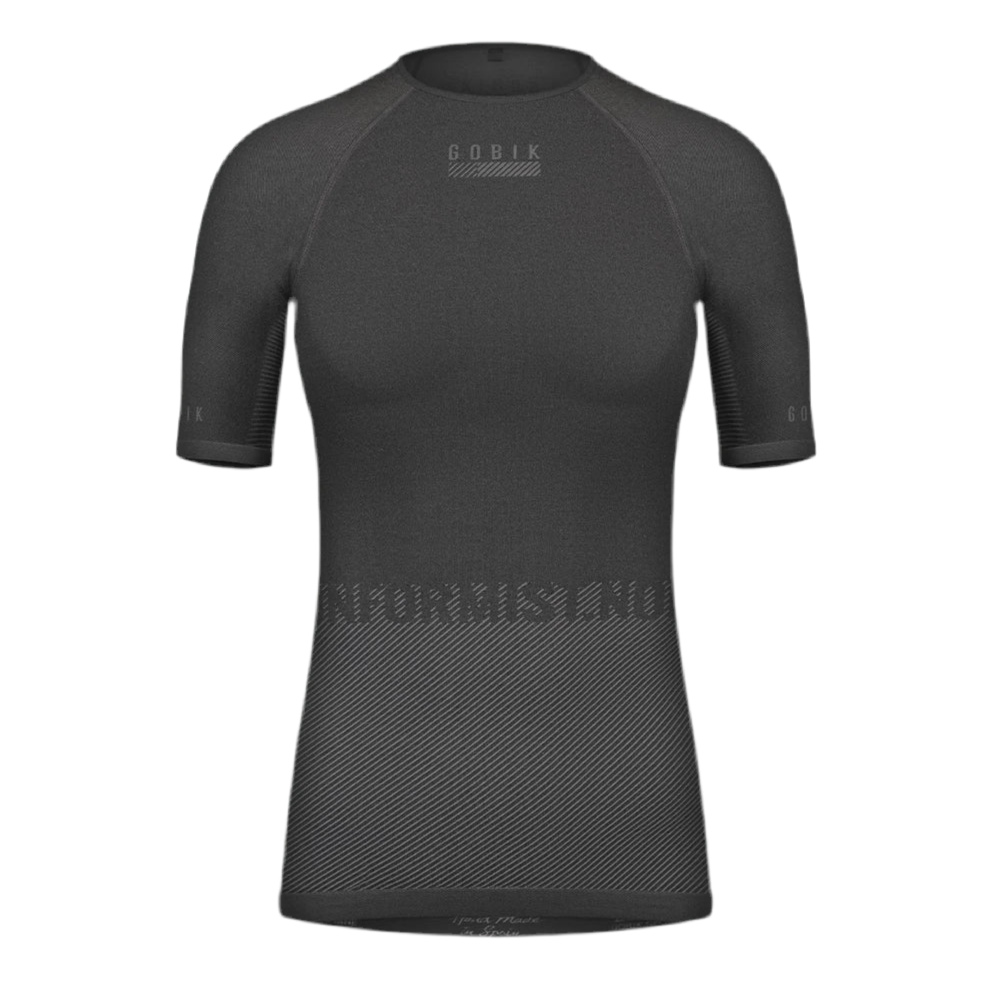 GOBIK BASE LAYER SHORT SLEEVE LIMBER SKIN WOMEN BASALT