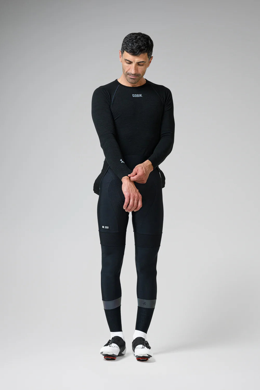 GOBIK BASE LAYER LONG SLEEVE WINTER MERINO MEN COAL