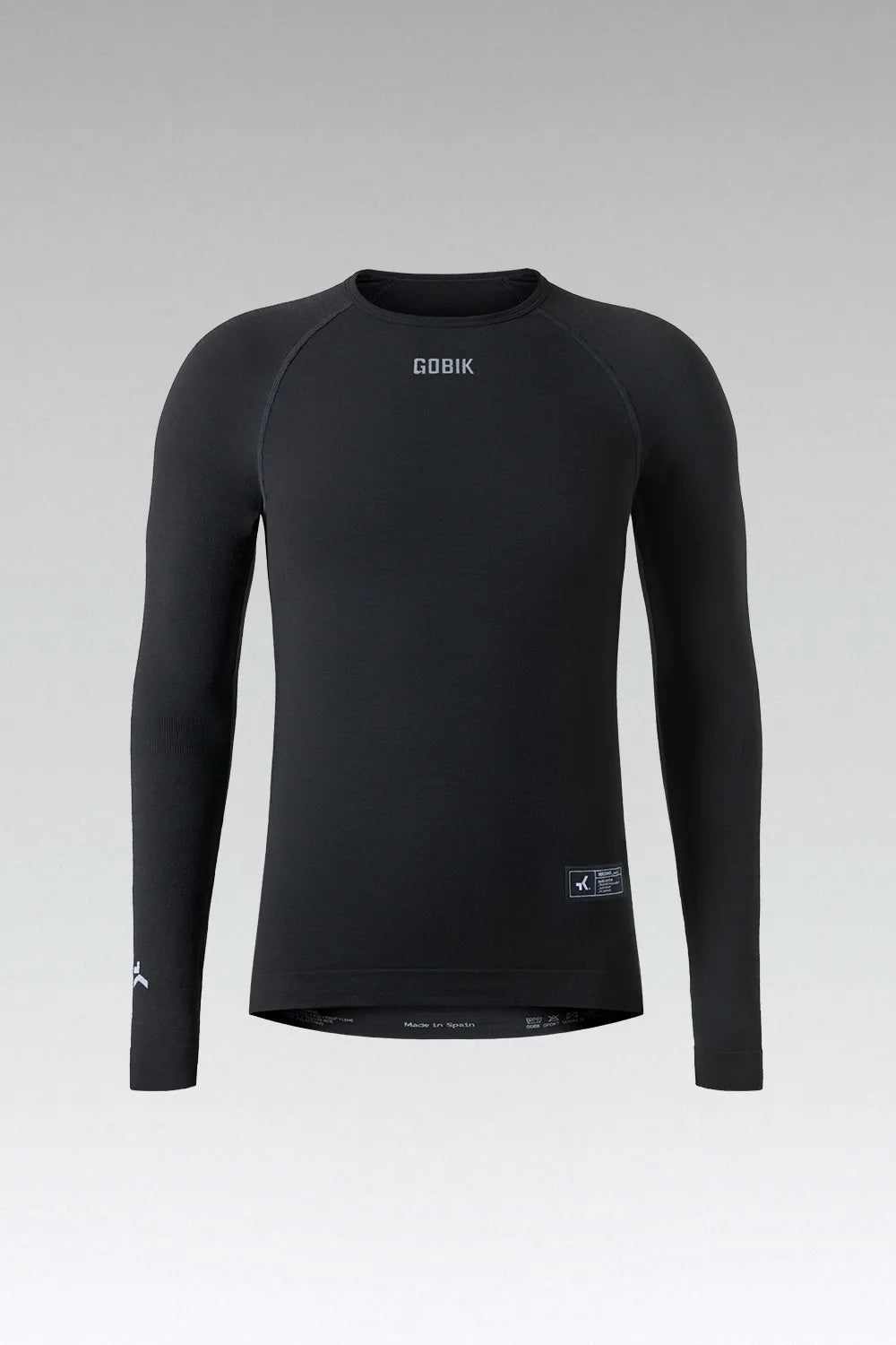 GOBIK BASE LAYER LONG SLEEVE WINTER MERINO MEN COAL