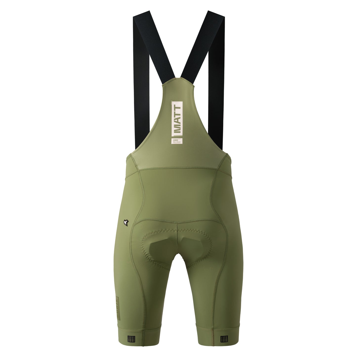 GOBIK BIB SHORTS MATT 2.0 MEN OLIVE GREEN - K10