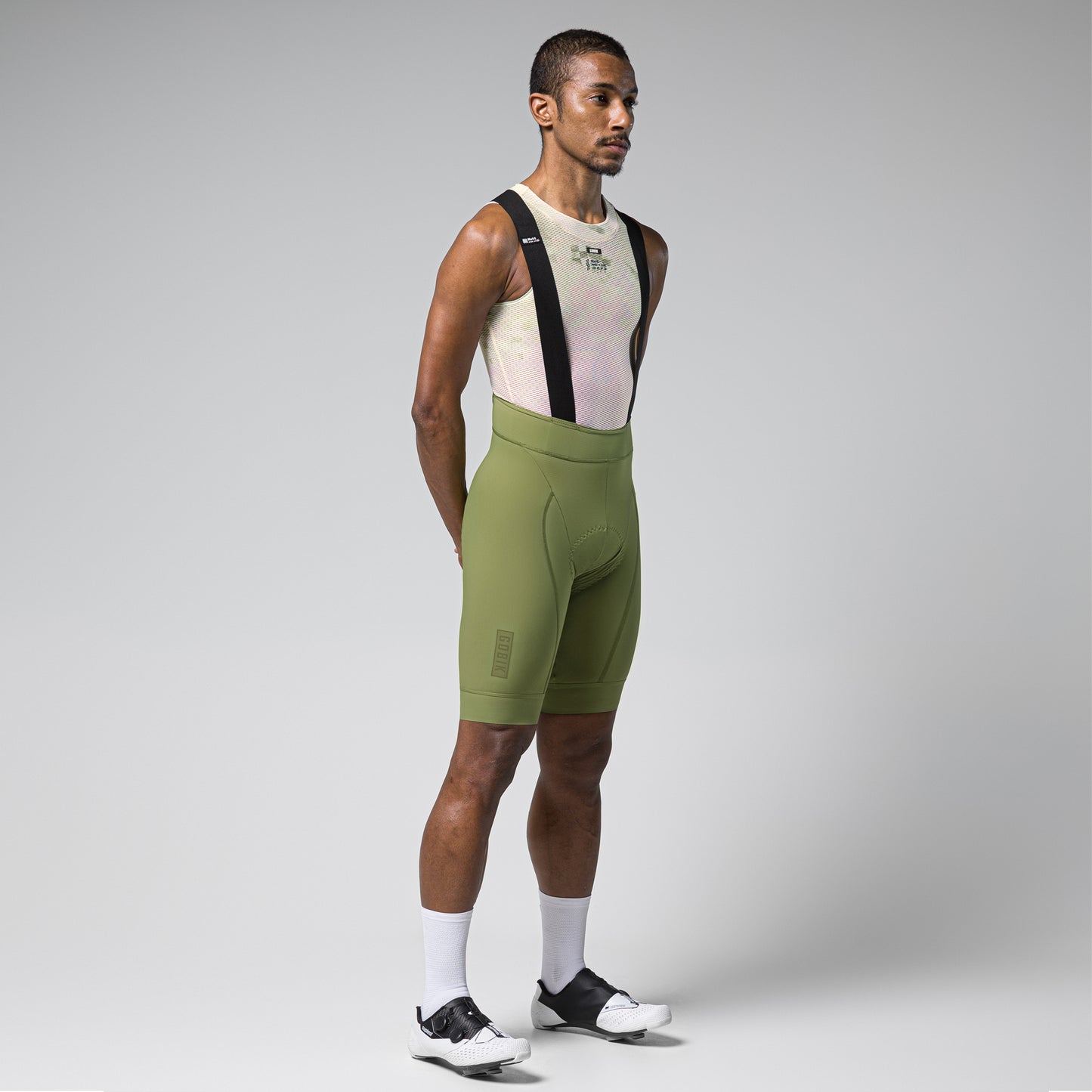 GOBIK BIB SHORTS MATT 2.0 MEN OLIVE GREEN - K10