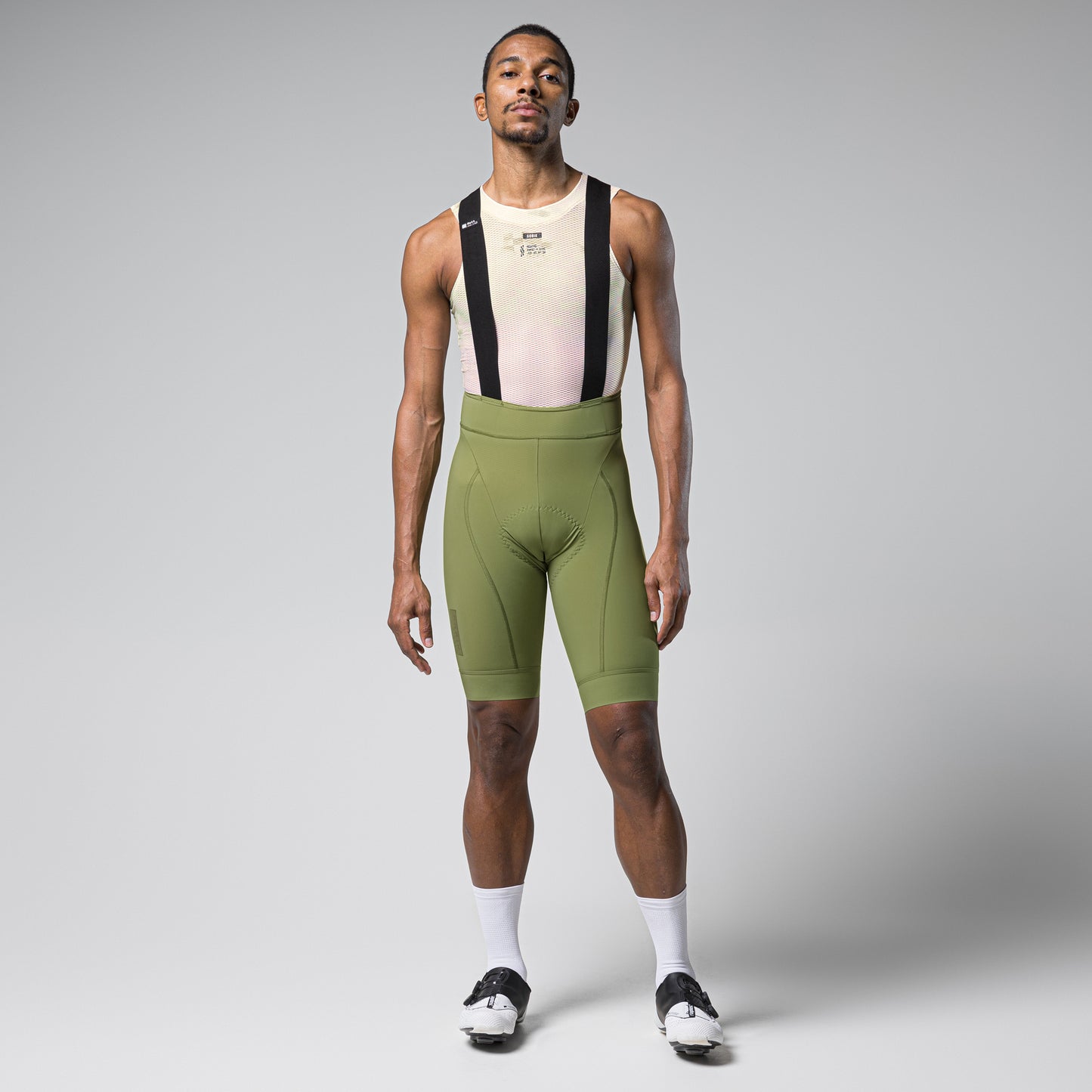 GOBIK BIB SHORTS MATT 2.0 MEN OLIVE GREEN - K10