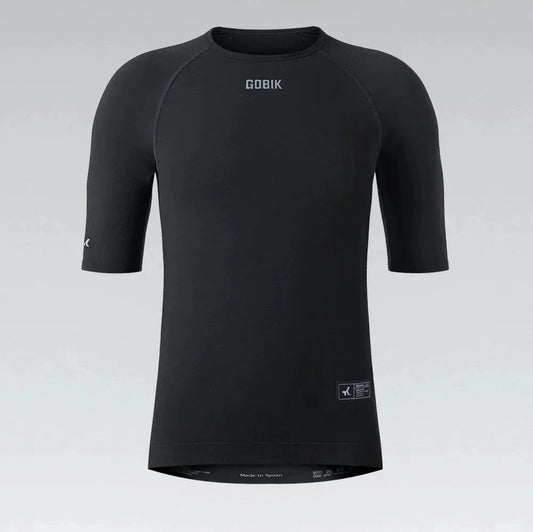 GOBIK BASE LAYER SHORT SLEEVE WINTER MERINO MEN COAL