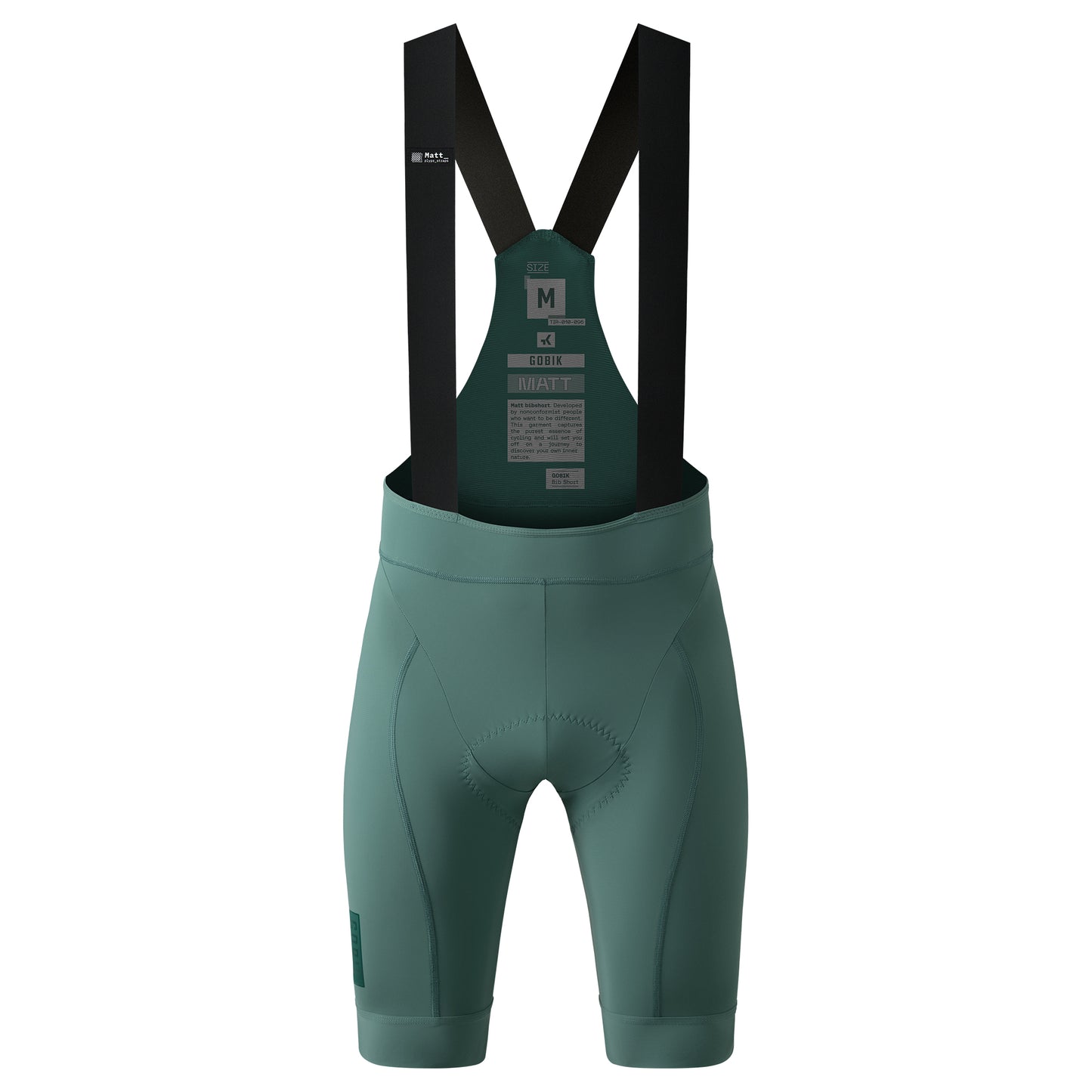 GOBIK BIB SHORTS MATT 2.0 MEN HEDGE - K10