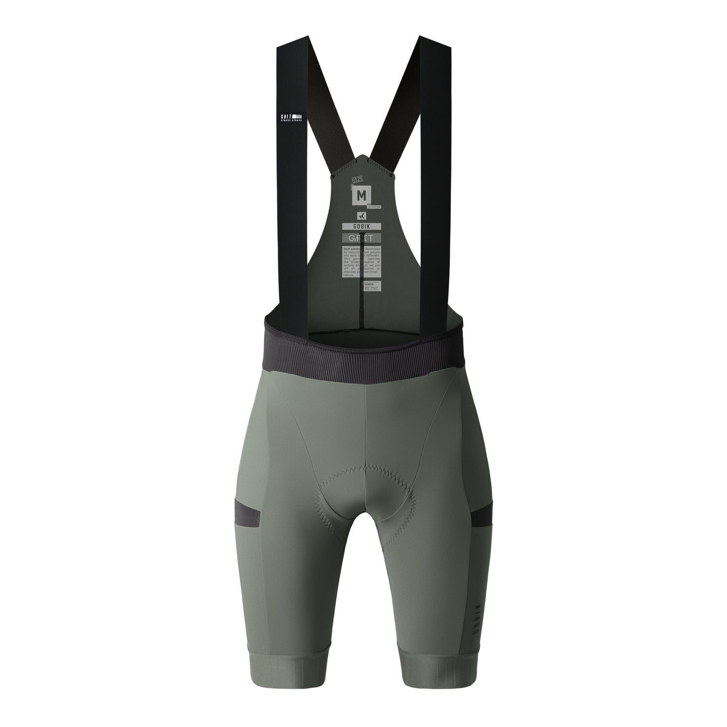 GOBIK BIB SHORTS GRIT 2.0 WOMEN EVERGREEN - K9