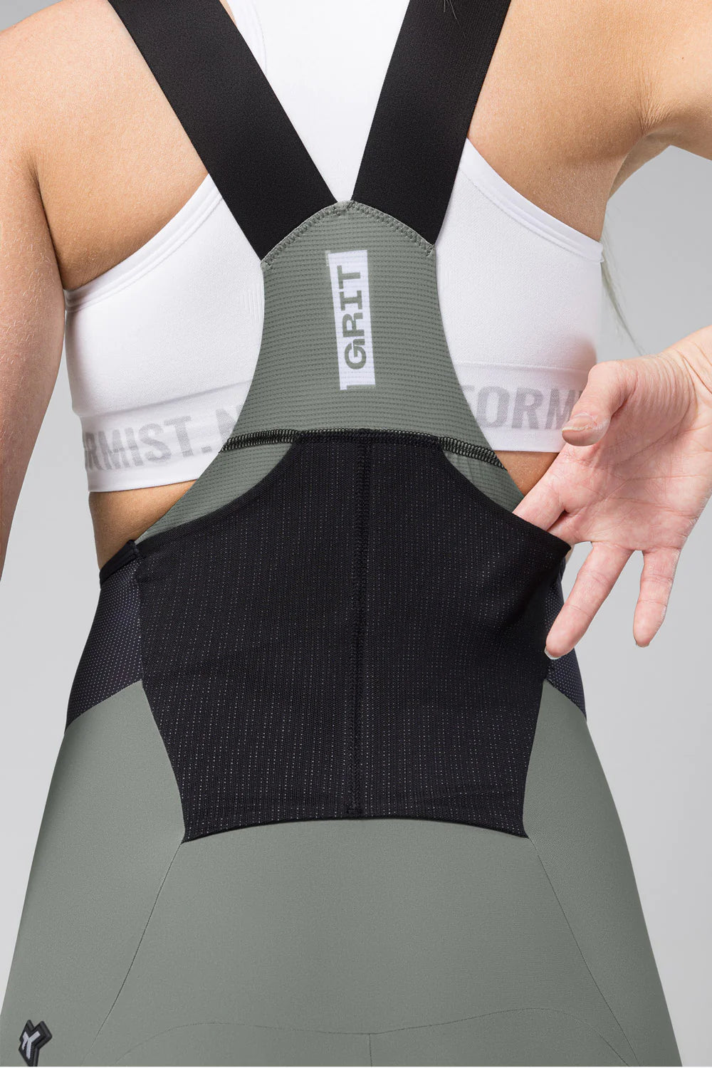 GOBIK BIB SHORTS GRIT 2.0 WOMEN EVERGREEN - K9