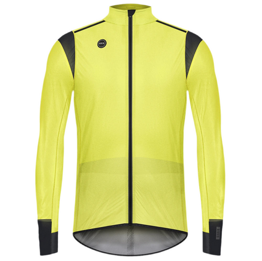 GOBIK PLUVIA LIGHTWEIGHT RAIN JACKET CITRONELL