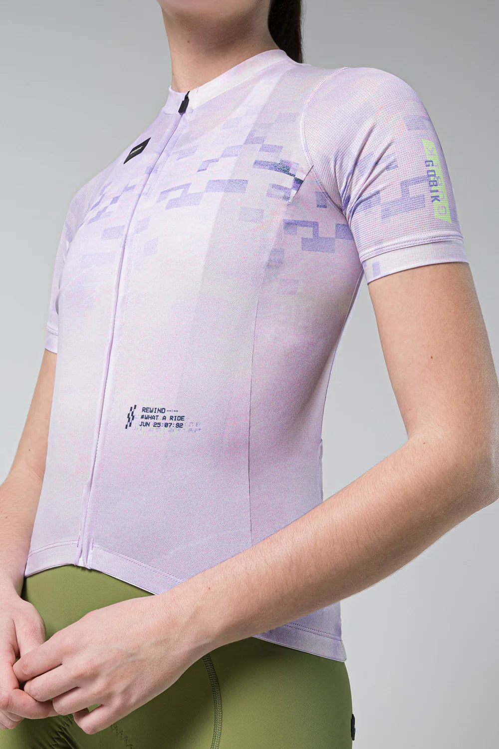 SHORT SLEEVE JERSEY STARK WOMAN LILAC