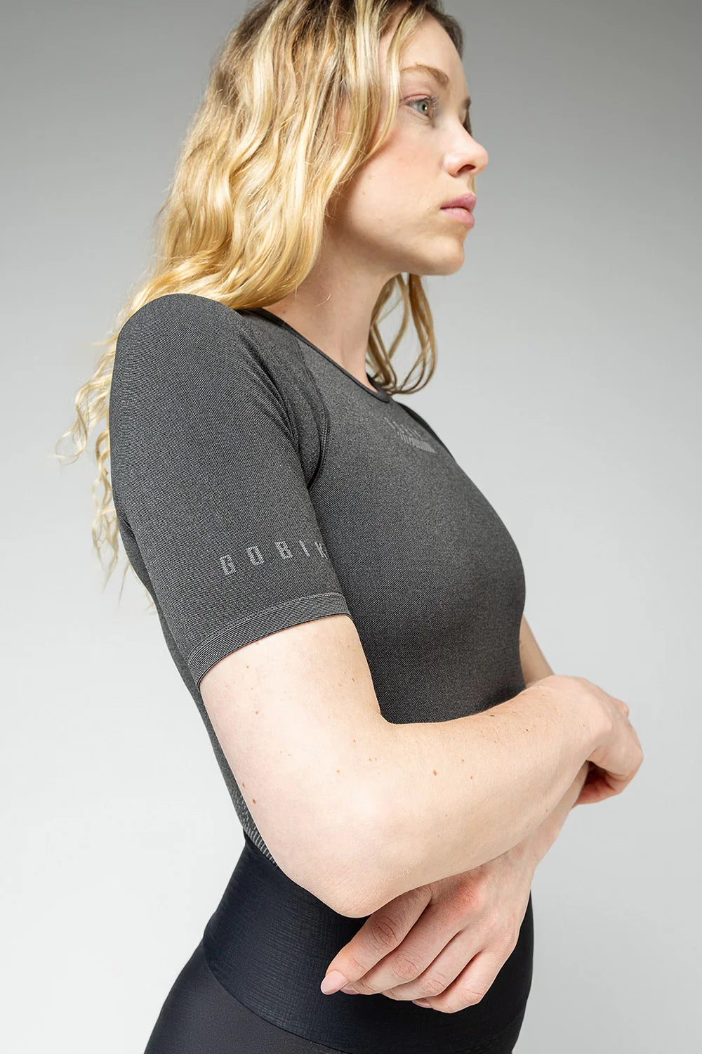 GOBIK BASE LAYER SHORT SLEEVE LIMBER SKIN WOMEN BASALT