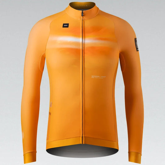 GOBIK LONG SLEEVE JERSEY HYDER MEN CHEDDAR