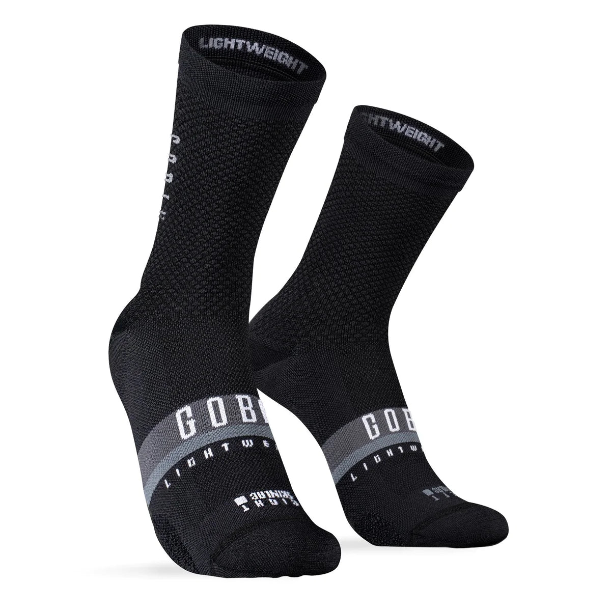 GOBIK SOCKS LIGHTWEIGHT UNISEX BLACK LEAD