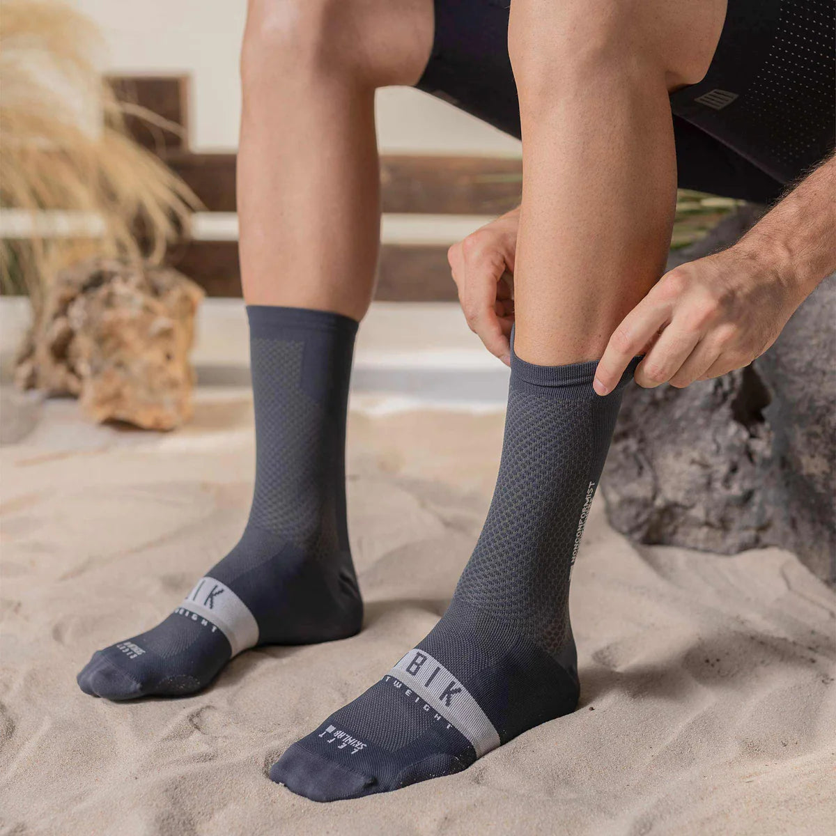 GOBIK SOCKS LIGHTWEIGHT UNISEX SLATE GRAY