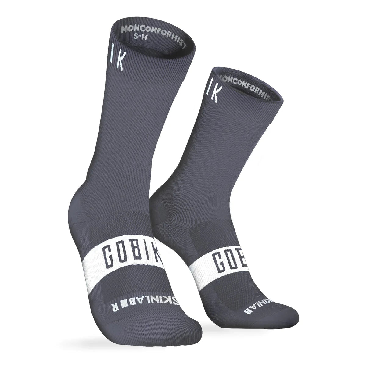 GOBIK SOCKS PURE UNISEX SLATE GRAY